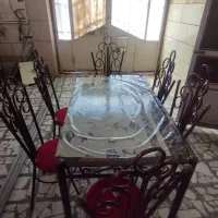 میز ناهارخوری ۶نفره|میز و صندلی غذاخوری|رشت, ولکس|دیوار