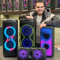 پارتی باکس اسپیکر ساب دار باند باگارانتی وارداتی