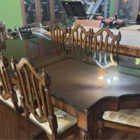 مبل ۷ نفره چوبی|مبلمان خانگی و میز عسلی|تهران, هفده شهریور|دیوار