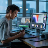 ادیتورتدوین ریلز طراح گرافیست خدمات هوش مصنوعی|خدمات رایانهای و موبایل|اصفهان, باغ زرشک|دیوار