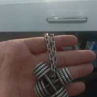 زنجیر  نقره طرح دنبل|جواهرات|ایلام, |دیوار