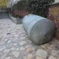 فروش مخزن تانکر آب گالوانیزه ۲۰۰۰ لیتری سالم