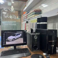 کیس و مانیتور الجی همراه با کیبورد