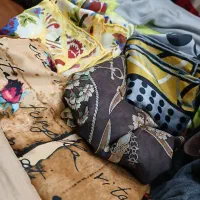 روسری و تونیک های مجلسی و حریر