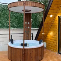 کلبه در ماسال.جکوزی دار سوئیسی مستقیم از مالک