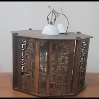 لوستر چوبی