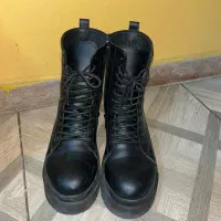 بوت مشکی سایز ۴۰|کیف، کفش، کمربند|تهران, تهرانپارس جنوبی|دیوار