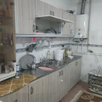 سه متر کابینت فلزی درب MDF|مصالح و تجهیزات ساختمان|قوچان, |دیوار