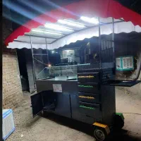 گاری چهارچرخ مسقف