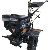 شخم زنی باغ با کولتیواتور بنزینی