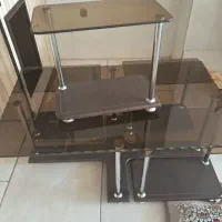 میز شیشه ای جلو مبلی|مبلمان خانگی و میز عسلی|برخوار, |دیوار