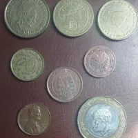 ۸ عدد سکه آنتیک خارجی