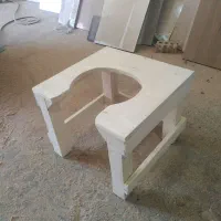 توالت فرنگی چوبی