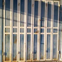 درب تاشو آهنی و الومینیوم|مصالح و تجهیزات ساختمان|برازجان, |دیوار