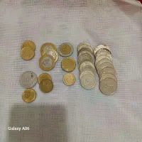 انواع سکه پول کاغذی|کلکسیون سکه، تمبر، اسکناس|کیلان, |دیوار