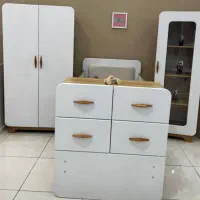 هستی ٪سرویس خواب چوبی با رنگ دلخواه/|اسباب و اثاث بچه|شیراز, گل سرخ|دیوار