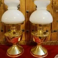 چراغ نفتی گردسوز برنجی