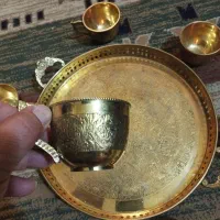 برنزی|قوری، کتری، قهوهساز دستی|شیراز, گود عربان|دیوار