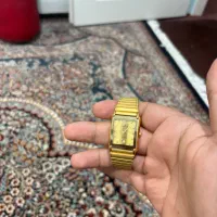 ساعت اسپکتروم سوییس آبکاری طلا