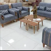 مبل راحتی مدل پایه چوبی مبلمان عطا