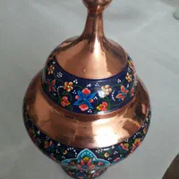 شکلات خوری مسی مینیاتور|صنایع دستی و سایر لوازم تزئینی|اصفهان, امامزاده اسماعیل|دیوار