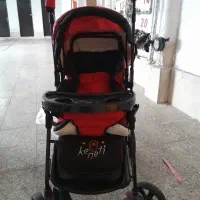 کالسکه و تاپ با میل بارفیکس در حد نو