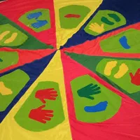 چترشادی پاراشوت چندمنظوره دست و پا قطر۳متر تا ۸متر|اسباب‌‌بازی|باقرشهر, |دیوار