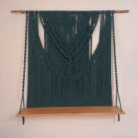 دیوارکوب مکرومه