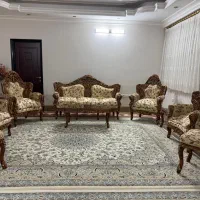 ست مبل استیل ۹ نفره به + سرویس نهار خوری ۱۰ نفره|مبلمان خانگی و میز عسلی|قم, عمار یاسر|دیوار