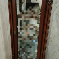 بوفه ویترین چوب راش