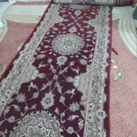 2 عدد کناره فرش بزرگ و تابلو فرش منظره|فرش|خرمآباد, |دیوار