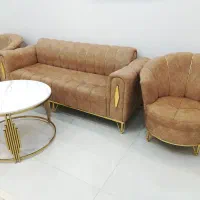 مبلمان 5 نفره به همراه جلو مبلی