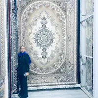 فرش قیطوس کاشان ۱۰۰۰ شانه و ۱۲۰۰ شانه نخ اکرولیک|فرش|شیراز, شهرک سراج|دیوار