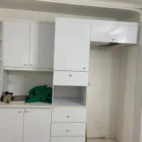 کابینت هایگلاس سفید