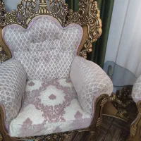 مبل سلطنتی ۷نفره سالم ۲۰۰۰۰۰۰۰۰۰|مبلمان خانگی و میز عسلی|قائم‌شهر, |دیوار