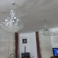 دوعدد لوستر کریستال