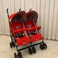 کالسکه دوقلو خارجی نونو مناسب سیسمونی مسافرتی کمجا