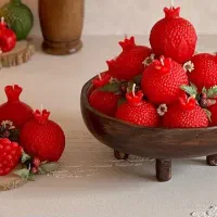 شمع انار یلدایی