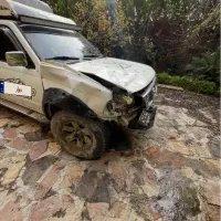 نیسان پیکاپ تک کابین تصادفی