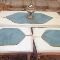 دوخت رومیزی دست دوز|پرده، رانر، رومیزی|اصفهان, لاله|دیوار
