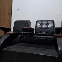 مبل اداری طرح خلبانی به همراه عسلی