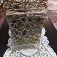 سطل وجا دستمالی برنز