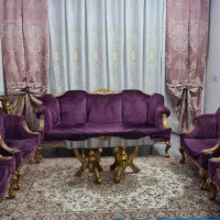 مبل راحتی ۷ نفره با میز عسلی