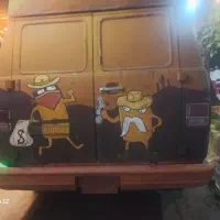 کانکس یا کمپر نیمه عقب شورلت|کافی‌شاپ و رستوران|آمل, |دیوار