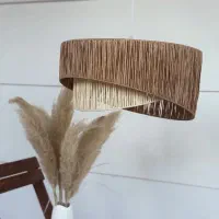 انواع چراغ آویز مکرومه سقفی