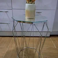 میز فلزی صفحه آیینه سالم|مبلمان خانگی و میز عسلی|پیربازار, |دیوار