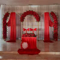 بادکنک آرایی سفره عقد گل آرایی ماشین عروس جهیزیه