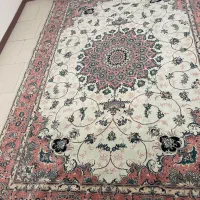 فرش ۹ متری کاشان کرم رنگ