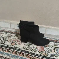 نیم پوت سویت مشکی زنانه  پشت منگوله دار در حد|کیف، کفش، کمربند|قزوین, |دیوار