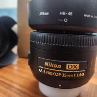 لنز nikon 35mm 1.8g